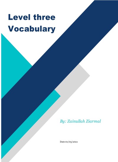 IRC Level 3 Vocabulary