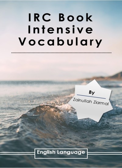 IRC Intensive Book Vocabulary