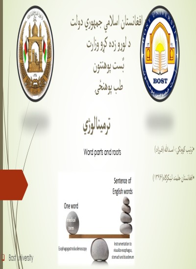 Terminology part one